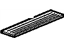 GM 10189879 Rear Sill Plate, Driver Side