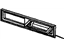 GM 17994918 Handle, Rear Side Door Trim Finish, Black