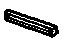 GM 17928632 Insert, Rear Side Door Trim Finish, Upper, Wood