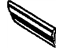 GM 88891127 Center Molding, Rear Passenger Side