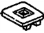 GM 20313719 Switch Bezel, Black