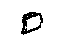 GM 22649049 Escutcheon, Seat Belt, Front Upper