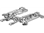 GM 16734932 Seat Track, Driver Side
