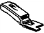 GM 9072781 Insulator, Front End/Bumper Filler GM 9072781 Insulator, Front End/Bumper Filler