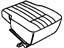 GM 89042618 Cover, Rear Seat Cushion GM 89042618 Cover, Rear Seat Cushion