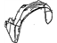 GM 25657847 Fender Liner, Front Inner Driver Side