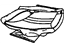 GM 88992914 Cover, Front Seat Cushion GM 88992914 Cover, Front Seat Cushion