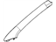GM 25720764 Windshield Pillar Trim, Upper Passenger Side GM 25720764 Windshield Pillar Trim, Upper Passenger Side