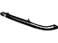 GM 20724192 Upper Molding, Passenger Side, Rubber