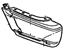 GM 12472165 Extension, Front And Rear Bumper/Fascia Face