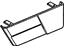 GM 15006972 Cover, Seat, Driver Side