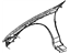 GM 22610682 Fender, Front Fender