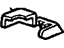 GM 16622749 Cover, Front Seat Adjuster Track, Rear Outer Passenger Side GM 16622749 Cover, Front Seat Adjuster Track, Rear Outer Passenger Side