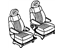 GM 88894665 Belt Kit, Rear Seat #2, Sable, Center