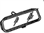 GM 20709074 Mirror Inside, Rear