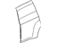 GM 20728280 Door Shell, Rear Passenger Side GM 20728280 Door Shell, Rear Passenger Side