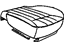 GM 88899492 Cover, Rear Seat Cushion GM 88899492 Cover, Rear Seat Cushion