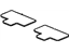 GM 25738164 Mat Package, Front And Rear Floor Mat (Carpet)