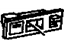 GM 10163497 Bezel, Door Lock Inside Handle