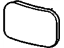 GM 12385748 Mirror Glass, Rear Passenger Side GM 12385748 Mirror Glass, Rear Passenger Side
