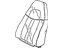 GM 88935435 Cover, Seat Back Cushion, Blue, Passenger Side