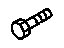 GM 97719108 Bolt, Body And Door Frame Hinge GM 97719108 Bolt, Body And Door Frame Hinge