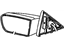 GM 3531353 Mirror Assembly, Rear GM 3531353 Mirror Assembly, Rear
