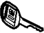 GM 12506490 Key