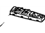 GM 25701075 Switch, Door Window, Gray