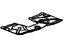 GM 22817828 Barrier, Front Body Hinge Pillar GM 22817828 Barrier, Front Body Hinge Pillar