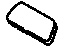 GM 97893618 Cover, Brake/Clutch Pedal