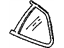 GM 16618092 Quarter Glass, Passenger Side