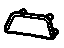 GM 10233889 Grille, Radio Auxiliary Speakers, Medium Beige, Front Lower