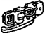 GM 20456978 Handle, Inside, Black, Passenger Side