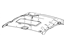 GM 88952162 Panel, Roof Headlining GM 88952162 Panel, Roof Headlining