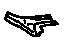 GM 20569748 Gutter, Rear Outer Passenger Side GM 20569748 Gutter, Rear Outer Passenger Side