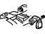 GM 15175432 Clip, Early Fuel Evaporation GM 15175432 Clip, Early Fuel Evaporation