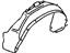 GM 22511501 Fender Liner, Front Inner Driver Side