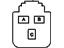 GM 22687945 Connector, Cigarette Lighter/Accessory Power Receptacle