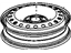 GM 13219393 Wheel, Rear Or Spare GM 13219393 Wheel, Rear Or Spare