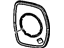 GM 12477850 Mirror Glass, Rear Passenger Side