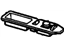 GM 12537526 Plate, Door Window, Front