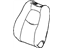 GM 25872648 Cover, Front Seat Back And Back Of Back, Gray, Driver Side