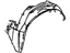 GM 25551708 Fender Liner, Front Inner Passenger Side
