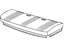 GM 12549012 Am7 - Rear Folding Seat Cushion, Front GM 12549012 Am7 - Rear Folding Seat Cushion, Front