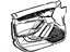 GM 20759421 Trim, Front Door Trim GM 20759421 Trim, Front Door Trim