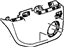 GM 25807832 Trim, Rear Side Door Trim, Lower