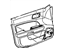 GM 25899990 Trim, Front Door Trim