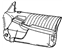 GM 10176951 Armrest, Front Door Armrest