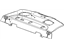 GM 19332841 Trim, Rear Seat To Back Window Panel